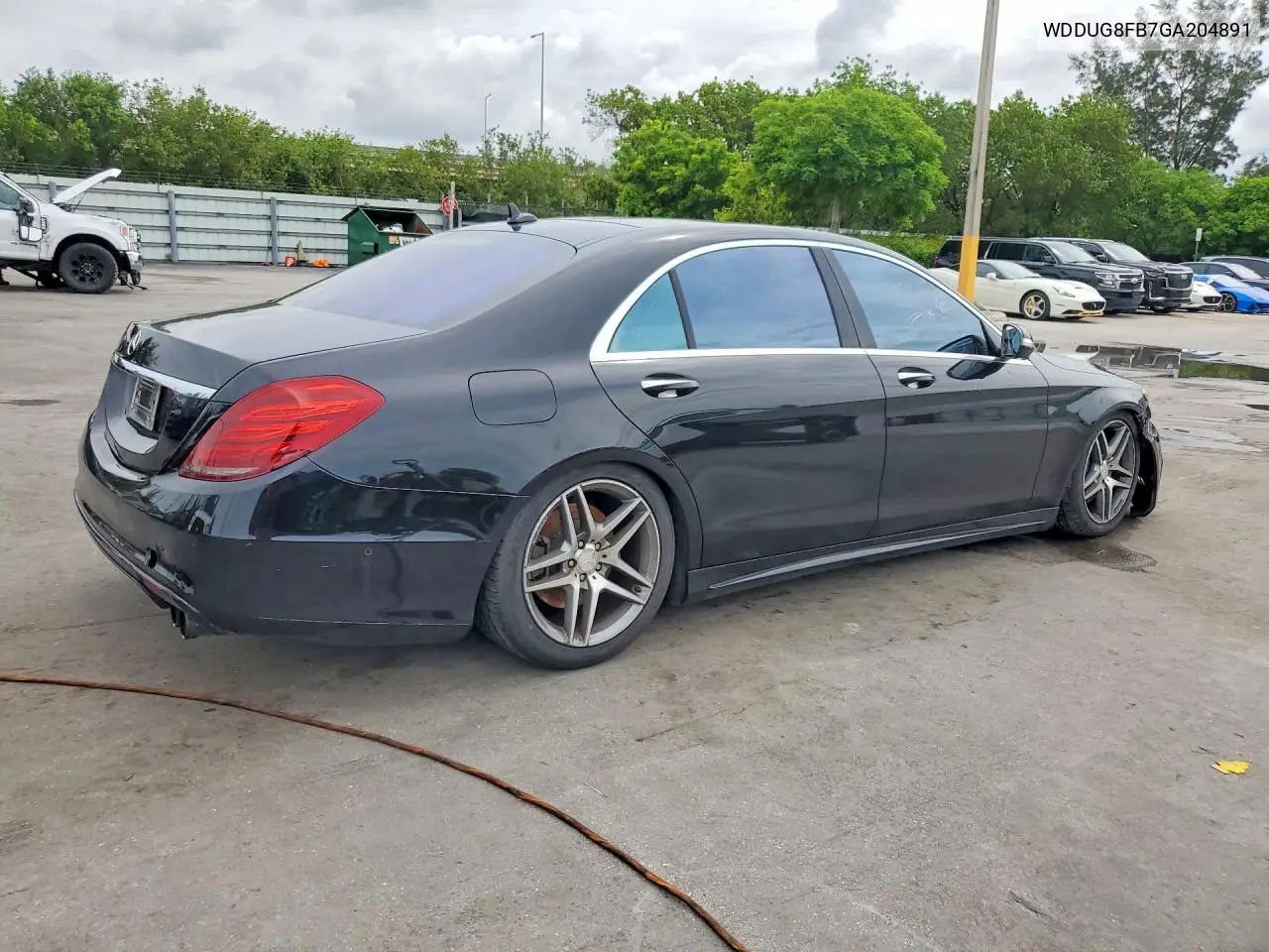 2016 Mercedes-Benz S 550 4Matic VIN: WDDUG8FB7GA204891 Lot: 56117286