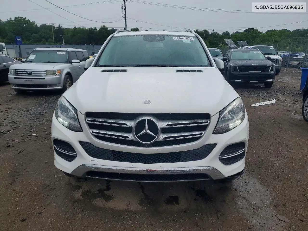 2016 Mercedes-Benz Gle 350 VIN: 4JGDA5JB5GA696835 Lot: 56402526