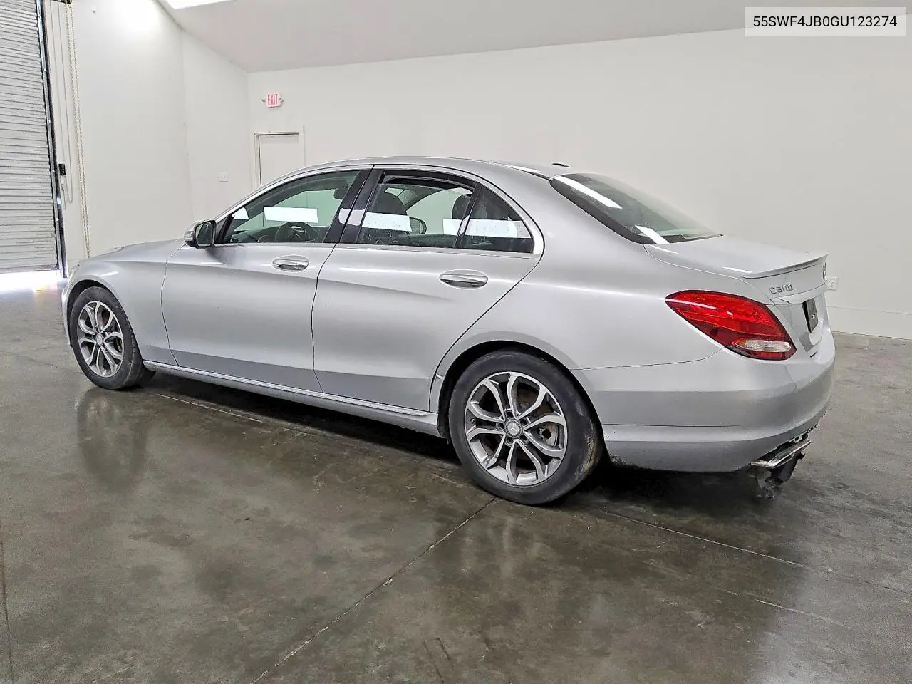 2016 Mercedes-Benz C 300 VIN: 55SWF4JB0GU123274 Lot: 56463166