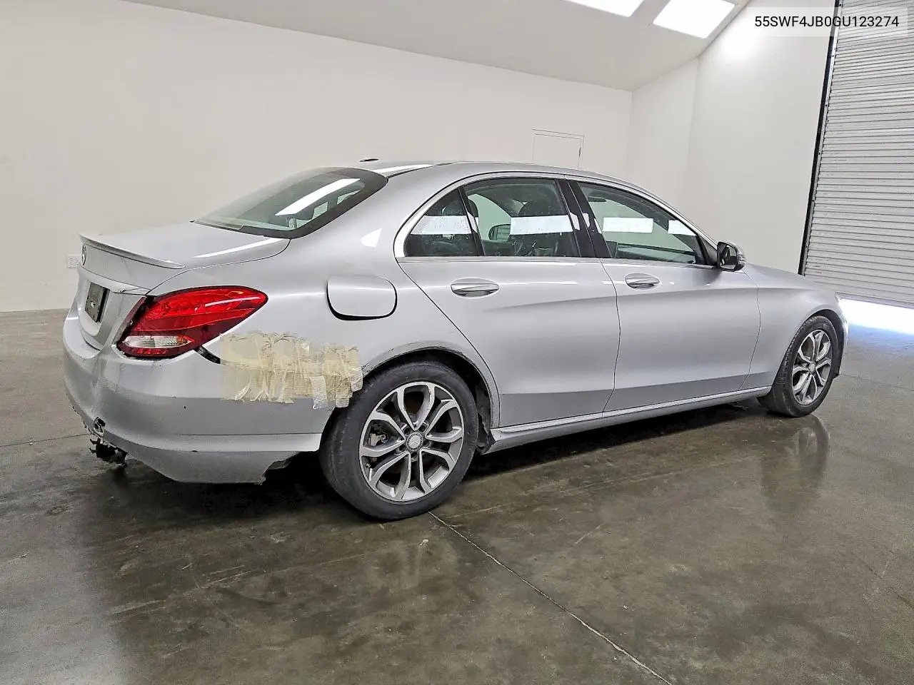 2016 Mercedes-Benz C 300 VIN: 55SWF4JB0GU123274 Lot: 56463166