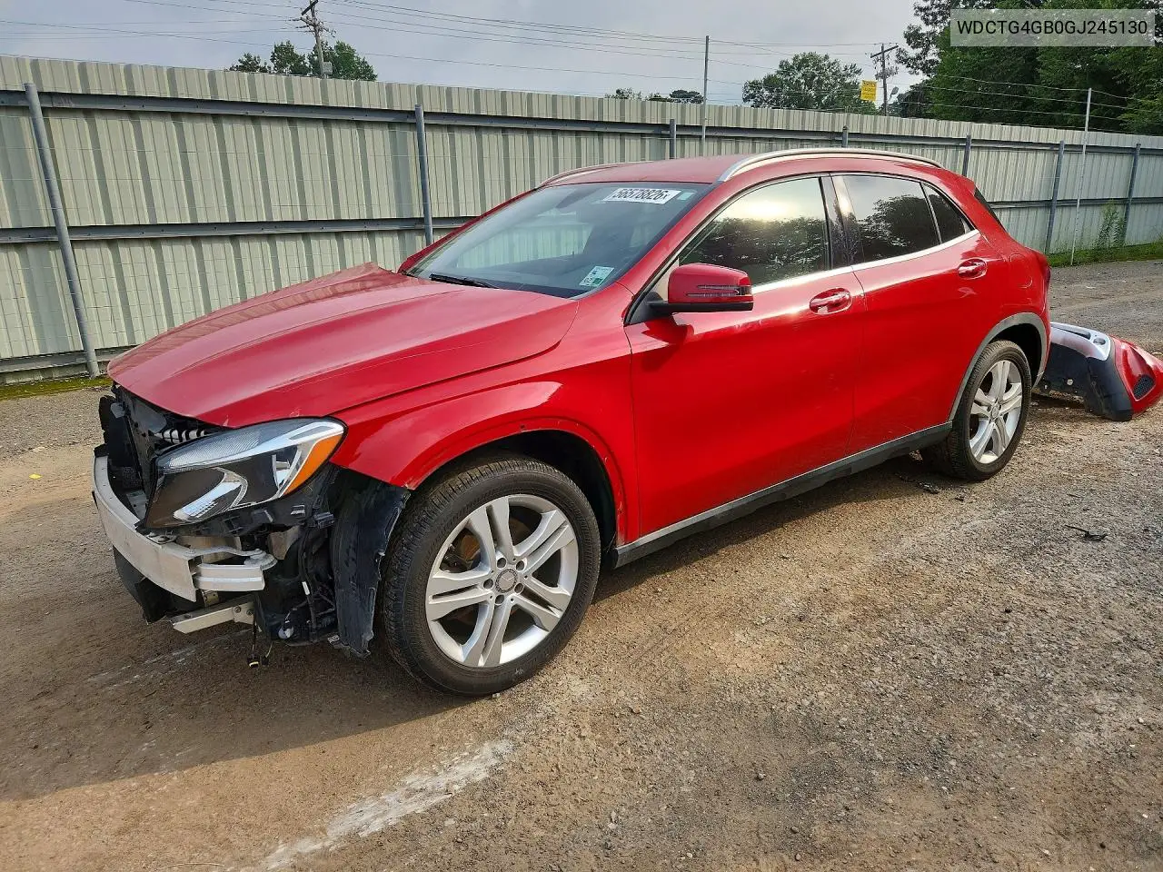 2016 Mercedes-Benz Gla 250 4Matic VIN: WDCTG4GB0GJ245130 Lot: 56578826