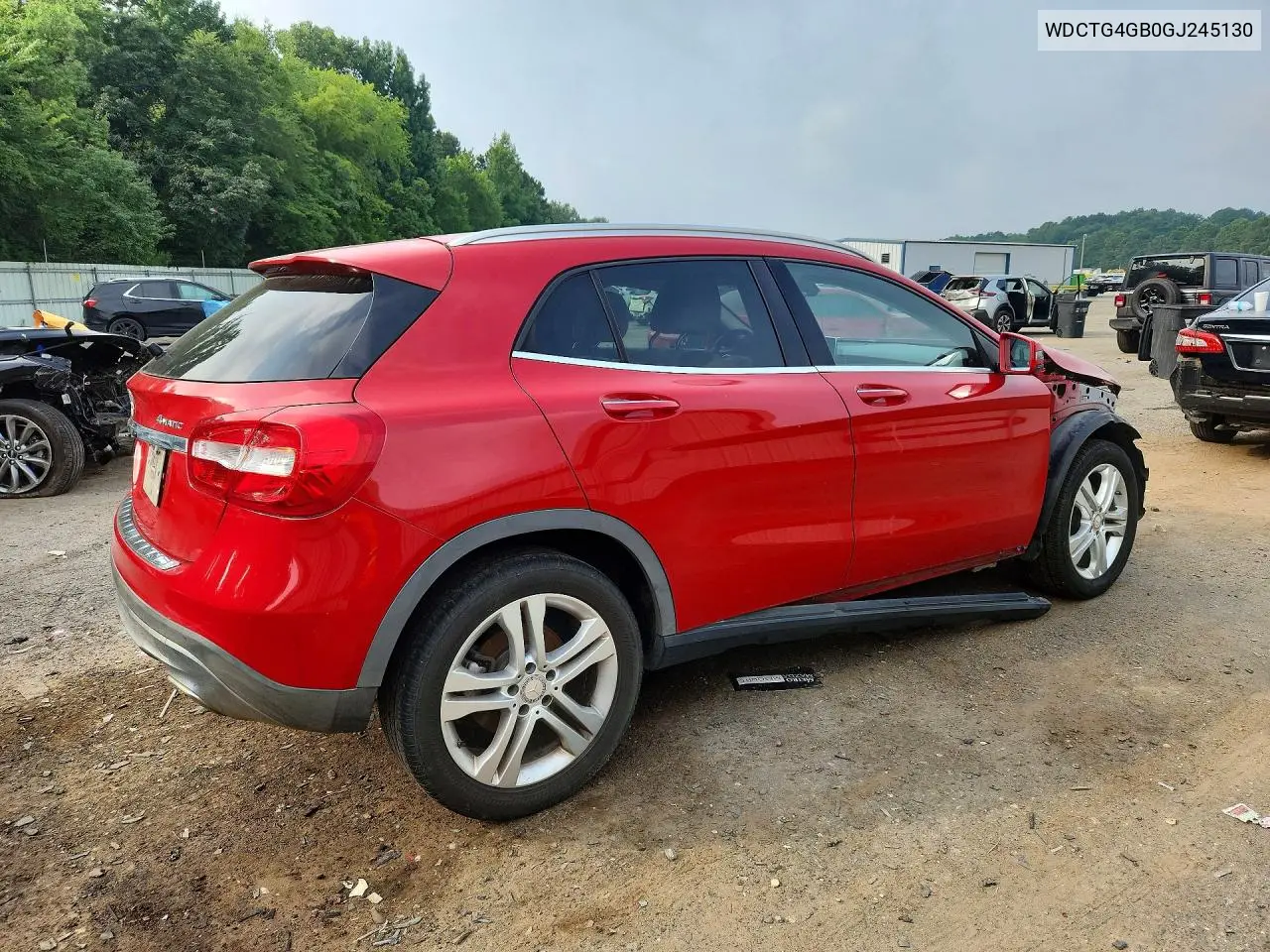 2016 Mercedes-Benz Gla 250 4Matic VIN: WDCTG4GB0GJ245130 Lot: 56578826