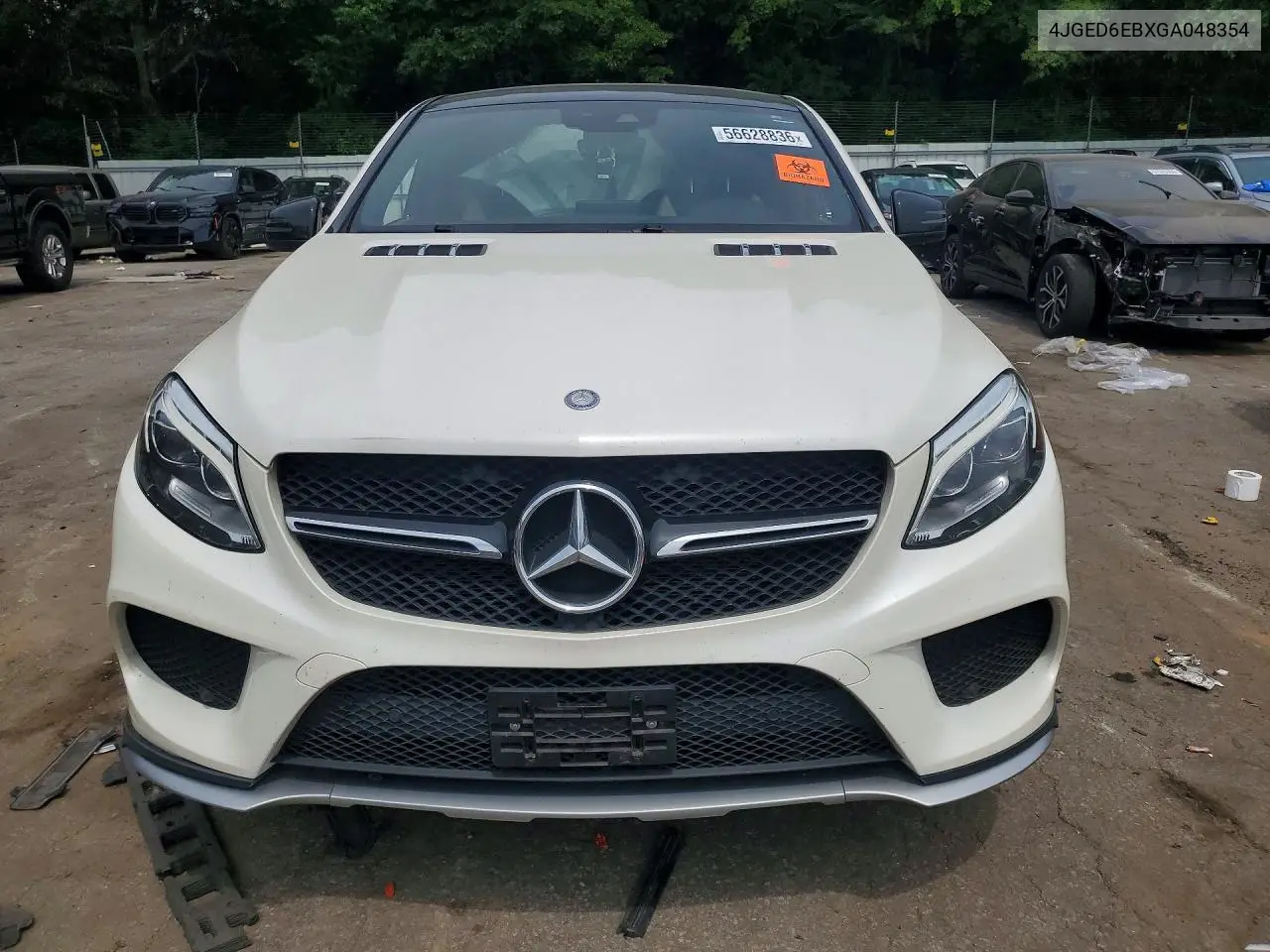 2016 Mercedes-Benz Gle Coupe 450 4Matic VIN: 4JGED6EBXGA048354 Lot: 56628836