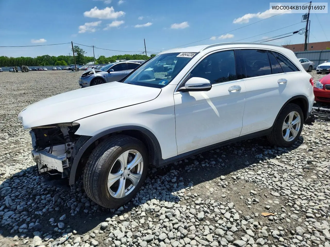 2016 Mercedes-Benz Glc 300 4Matic VIN: WDC0G4KB1GF016937 Lot: 56644236