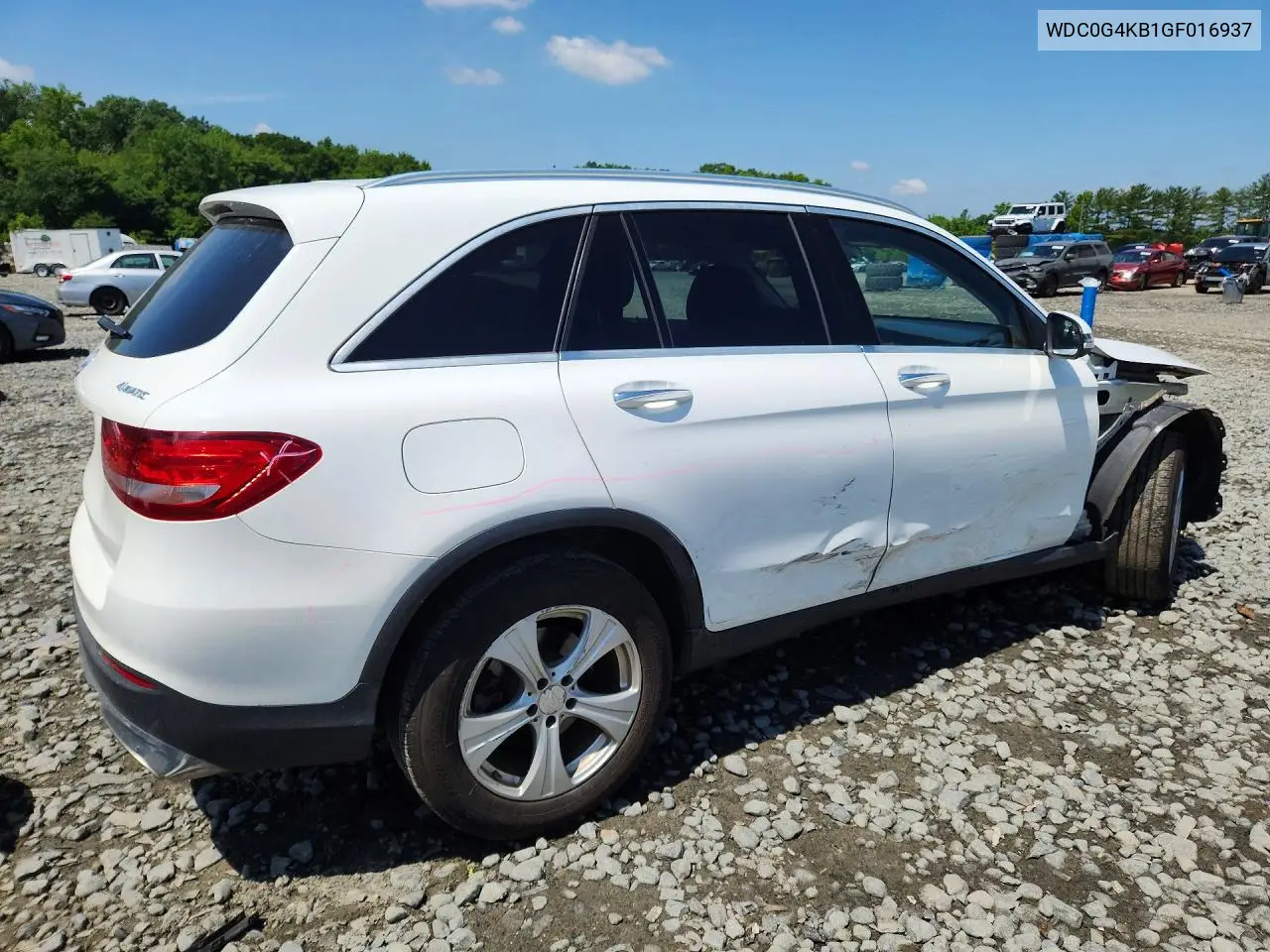 2016 Mercedes-Benz Glc 300 4Matic VIN: WDC0G4KB1GF016937 Lot: 56644236