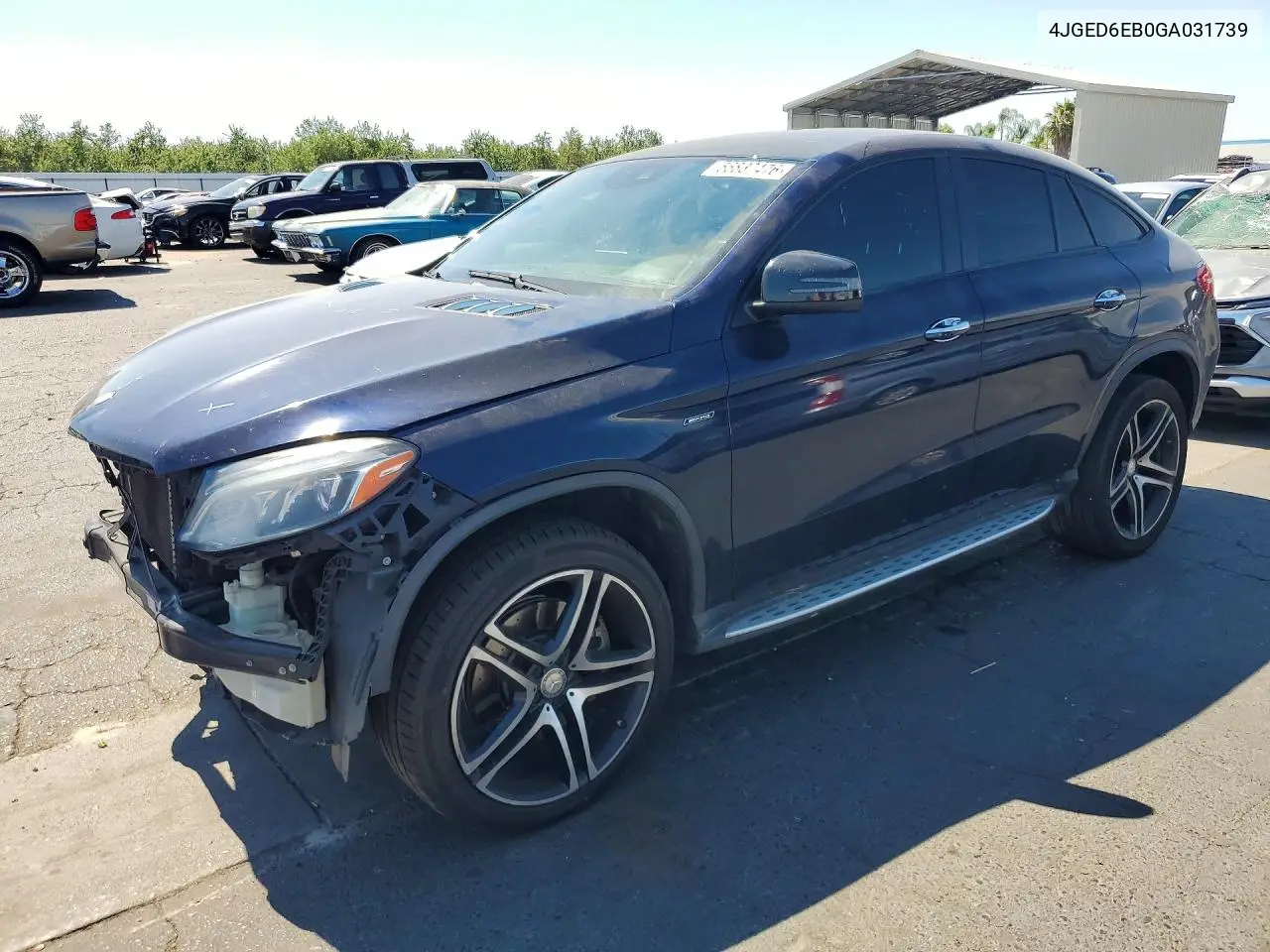 2016 Mercedes-Benz Gle Coupe 450 4Matic VIN: 4JGED6EB0GA031739 Lot: 56837476