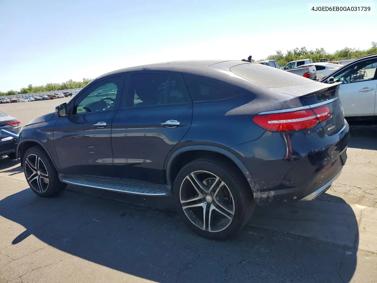 2016 Mercedes-Benz Gle Coupe 450 4Matic VIN: 4JGED6EB0GA031739 Lot: 56837476