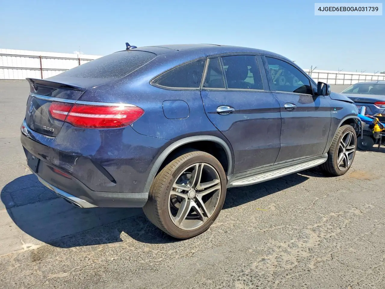 2016 Mercedes-Benz Gle Coupe 450 4Matic VIN: 4JGED6EB0GA031739 Lot: 56837476