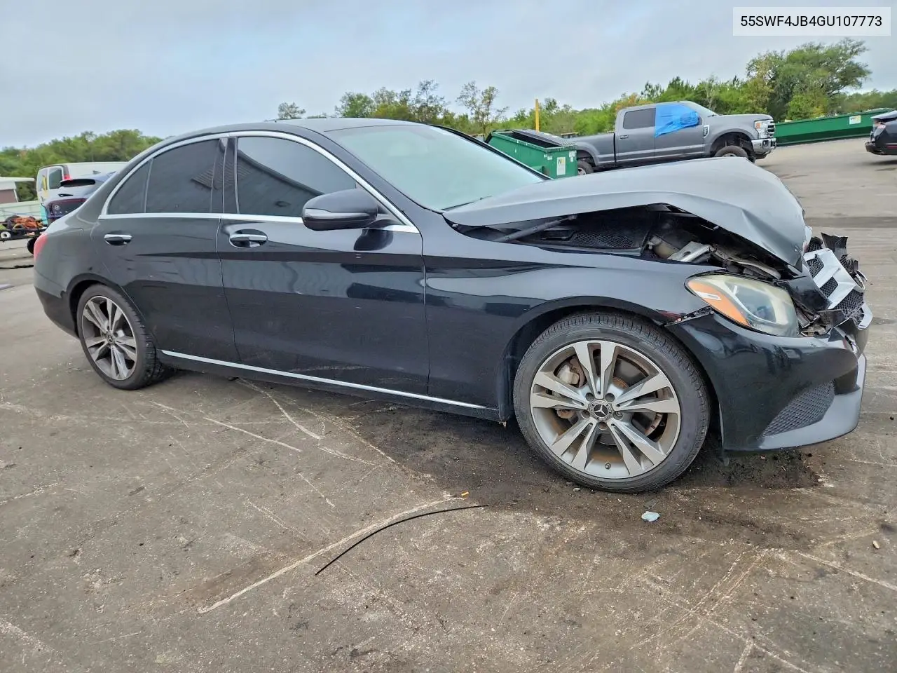 2016 Mercedes-Benz C 300 VIN: 55SWF4JB4GU107773 Lot: 56939826