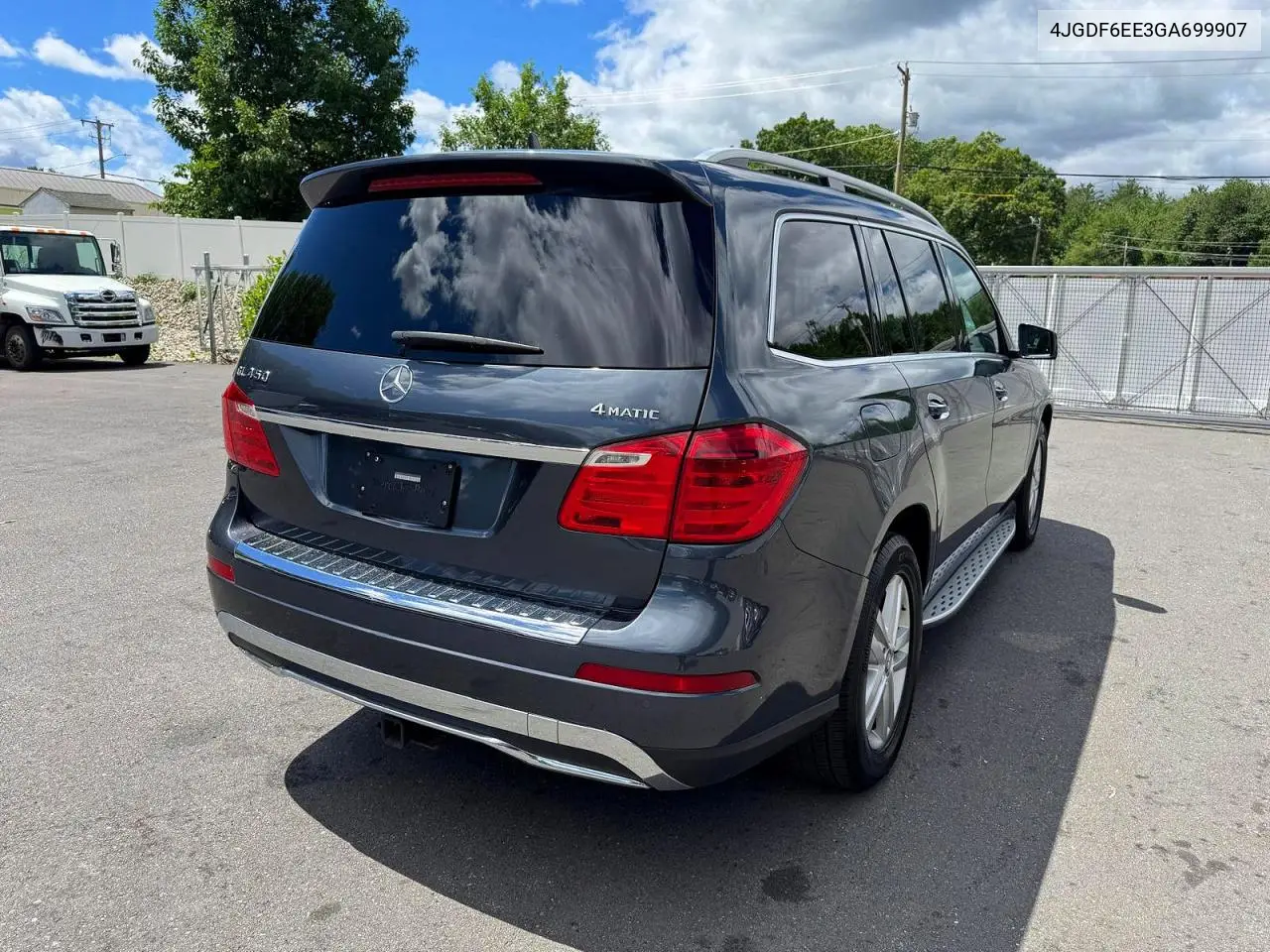 2016 Mercedes-Benz Gl 450 4Matic VIN: 4JGDF6EE3GA699907 Lot: 57746736