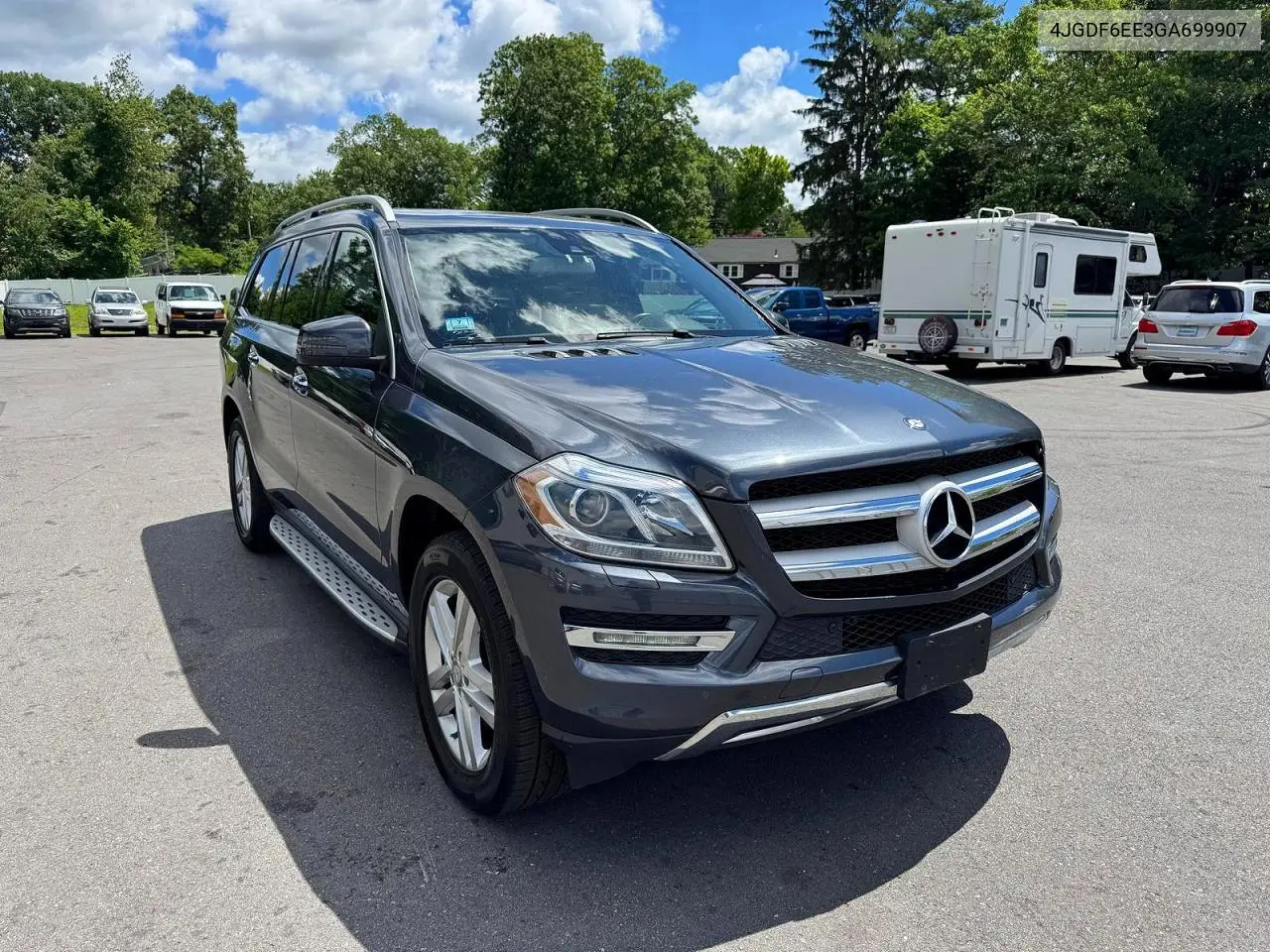 2016 Mercedes-Benz Gl 450 4Matic VIN: 4JGDF6EE3GA699907 Lot: 57746736