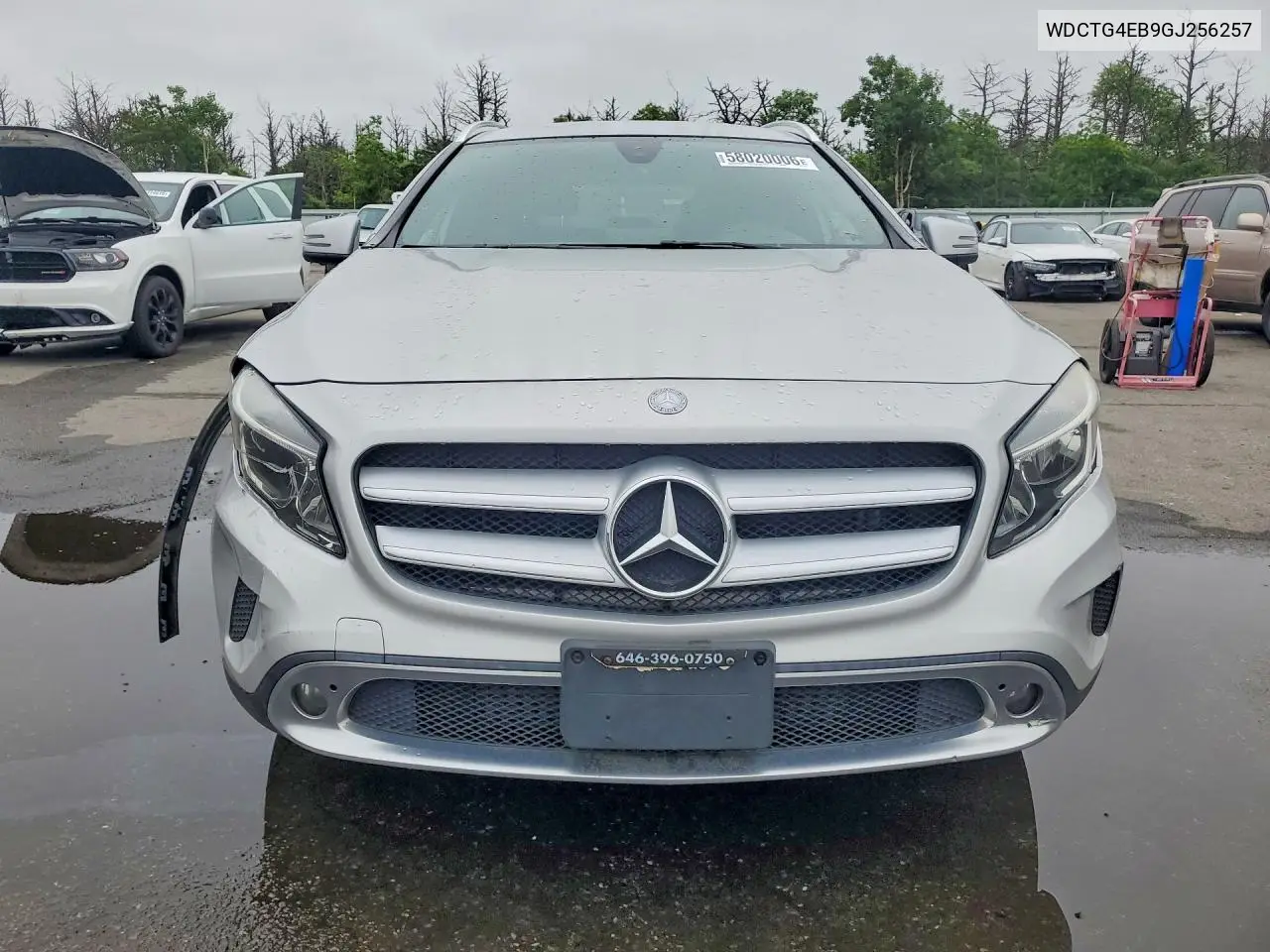 2016 Mercedes-Benz Gla 250 VIN: WDCTG4EB9GJ256257 Lot: 58020006