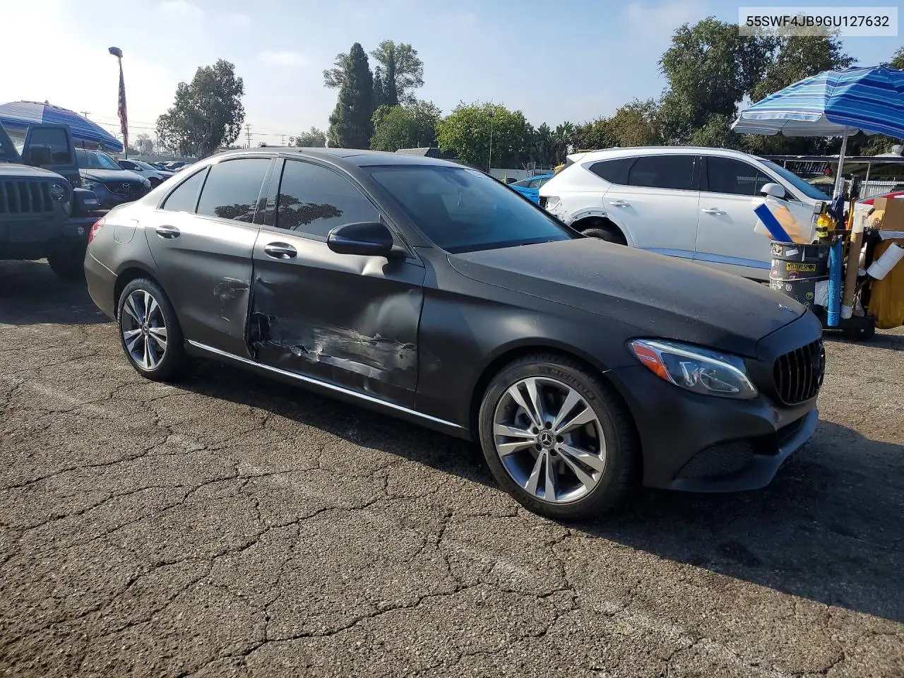 2016 Mercedes-Benz C 300 VIN: 55SWF4JB9GU127632 Lot: 58148636