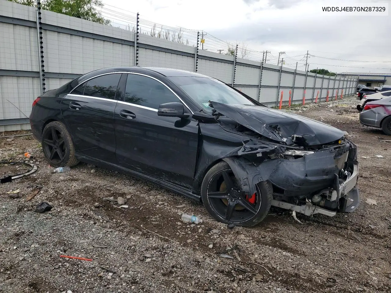 2016 Mercedes-Benz Cla 250 VIN: WDDSJ4EB7GN287329 Lot: 58158456