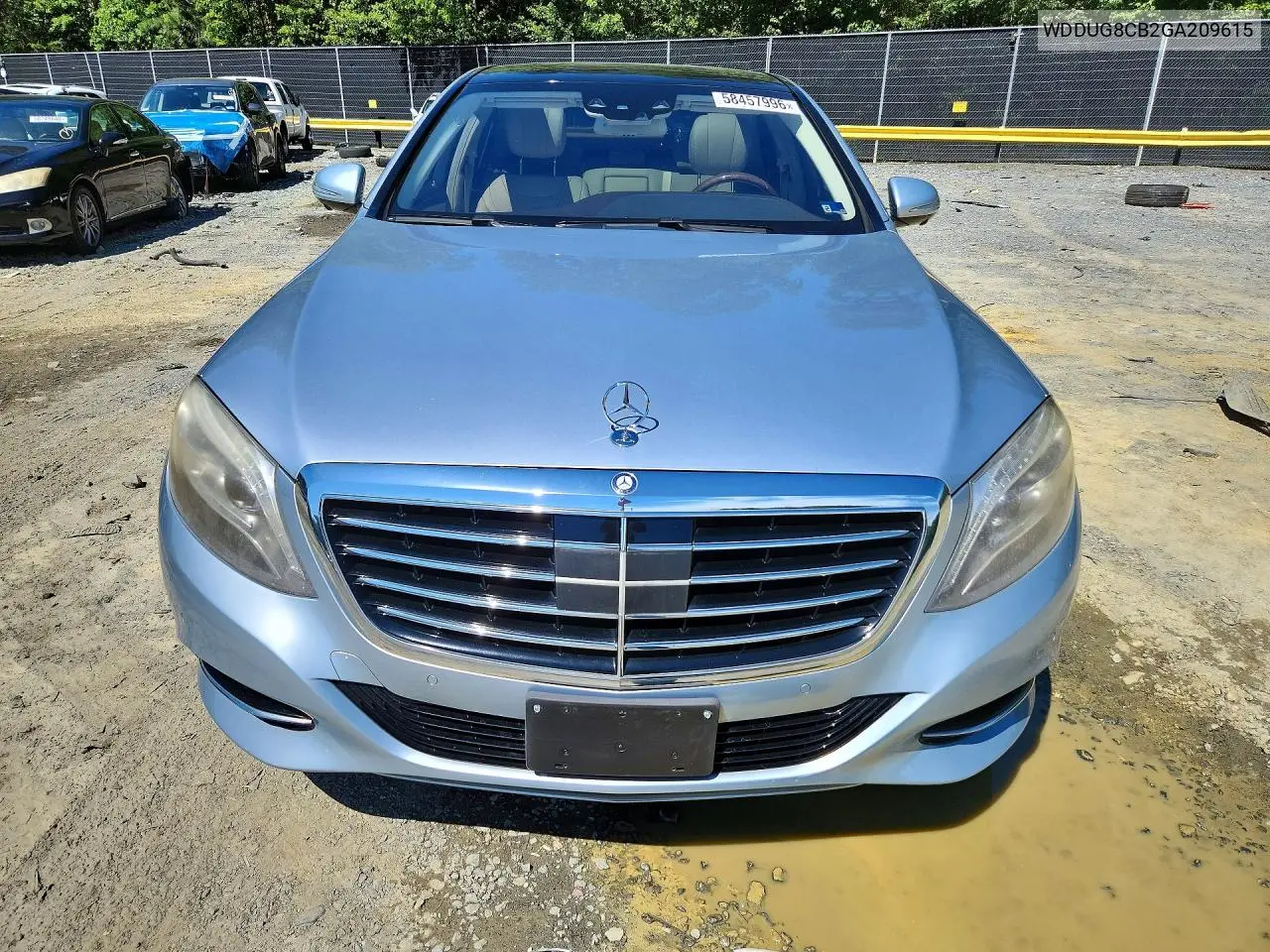 2016 Mercedes-Benz S 550 VIN: WDDUG8CB2GA209615 Lot: 58457996