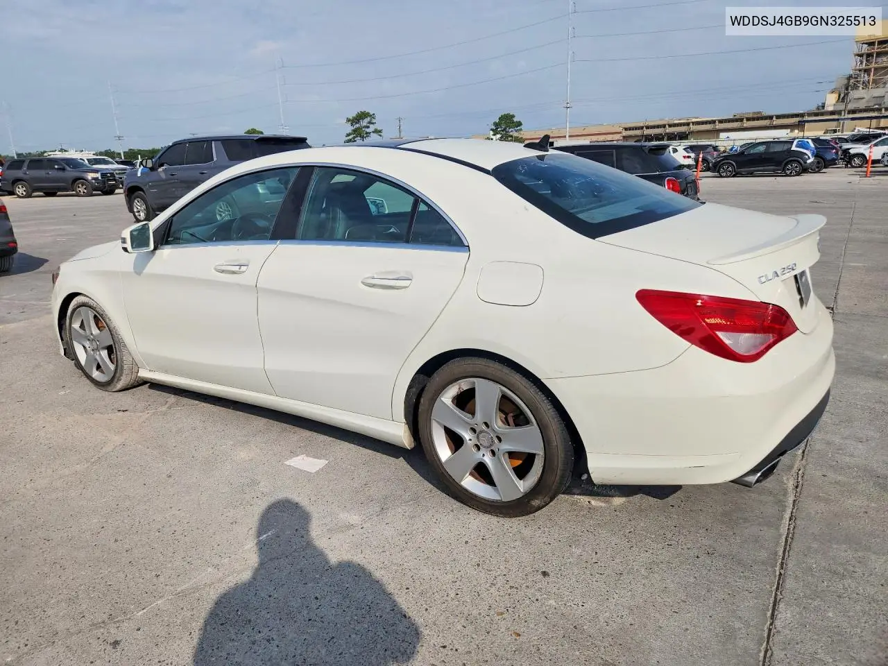 2016 Mercedes-Benz Cla 250 4Matic VIN: WDDSJ4GB9GN325513 Lot: 58505336