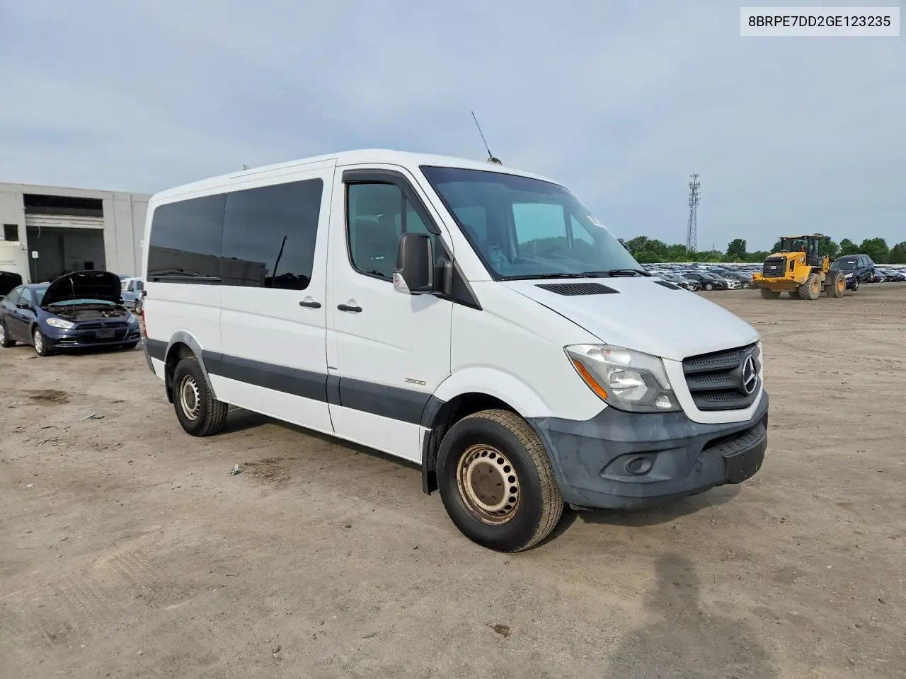 2016 Mercedes-Benz Sprinter 2500 VIN: 8BRPE7DD2GE123235 Lot: 58521336