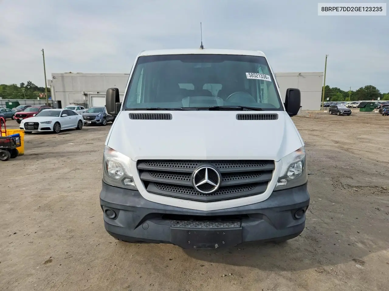 2016 Mercedes-Benz Sprinter 2500 VIN: 8BRPE7DD2GE123235 Lot: 58521336