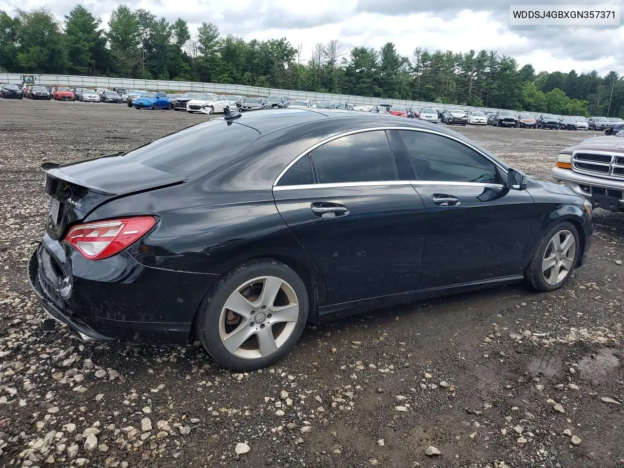 2016 Mercedes-Benz Cla 250 4Matic VIN: WDDSJ4GBXGN357371 Lot: 58705046
