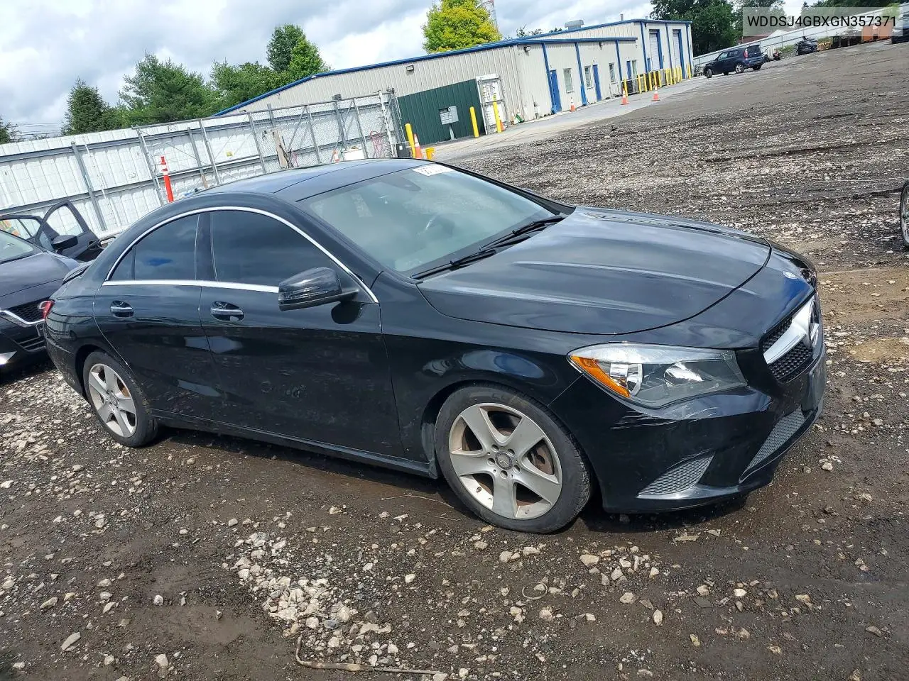 2016 Mercedes-Benz Cla 250 4Matic VIN: WDDSJ4GBXGN357371 Lot: 58705046
