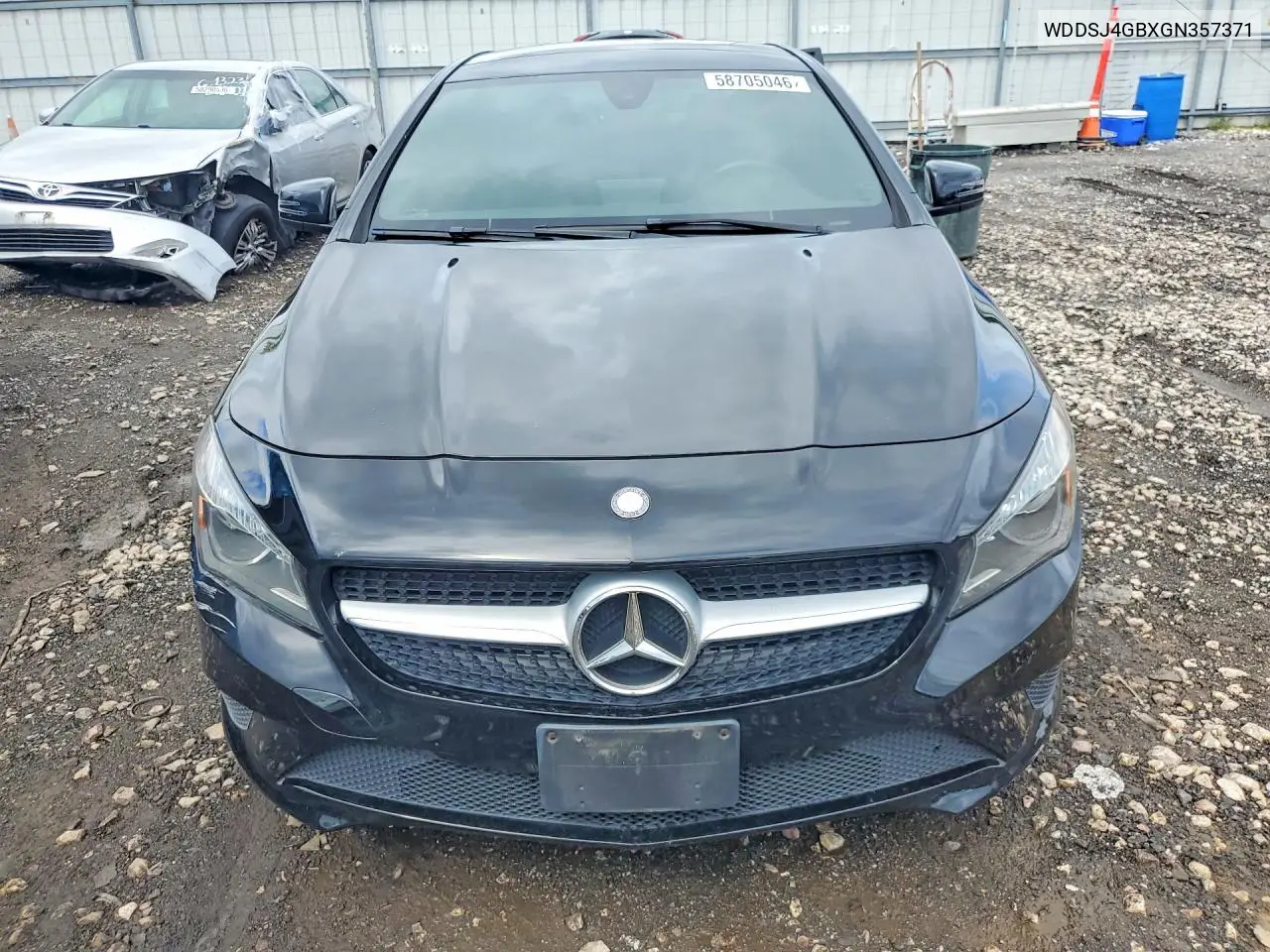2016 Mercedes-Benz Cla 250 4Matic VIN: WDDSJ4GBXGN357371 Lot: 58705046