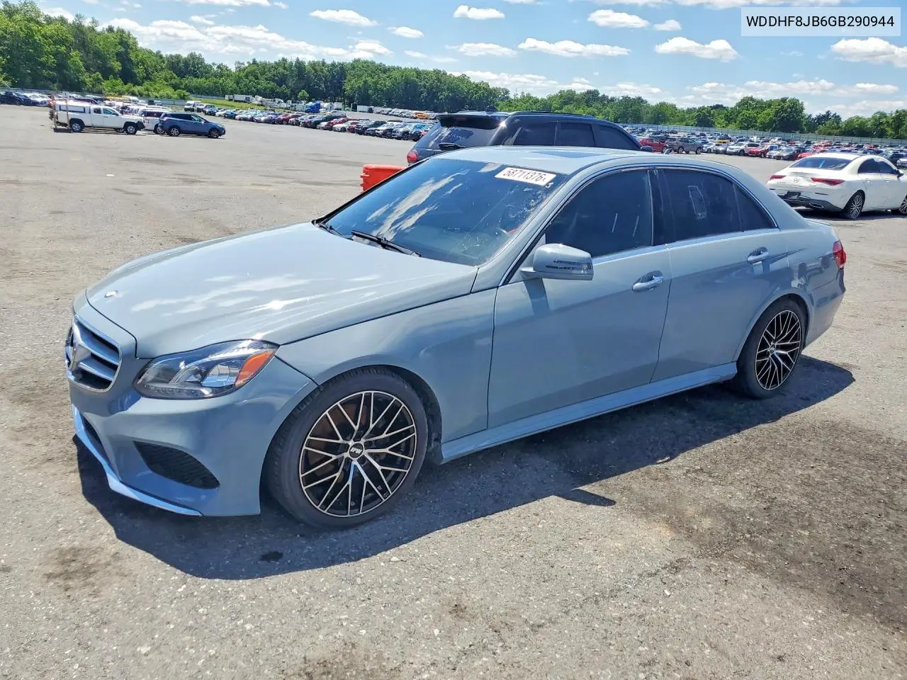 2016 Mercedes-Benz E 350 4Matic VIN: WDDHF8JB6GB290944 Lot: 58711376