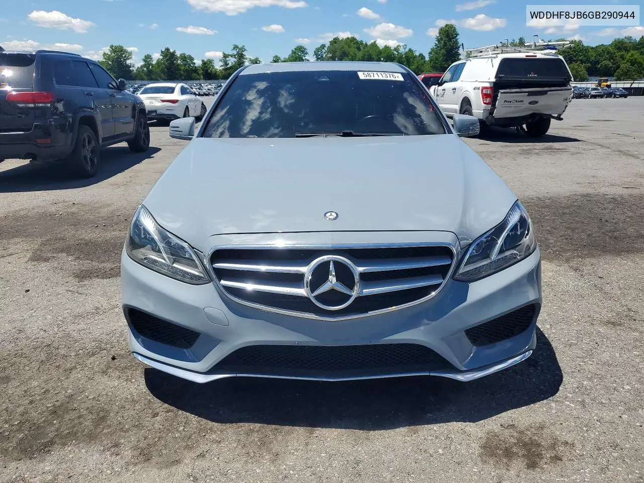 2016 Mercedes-Benz E 350 4Matic VIN: WDDHF8JB6GB290944 Lot: 58711376