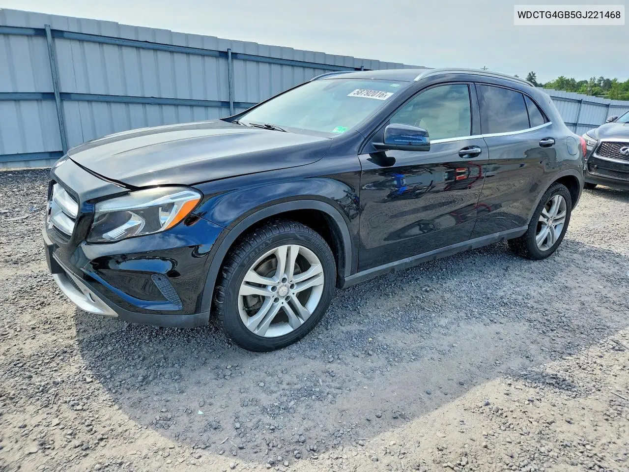 2016 Mercedes-Benz Gla 250 4Matic VIN: WDCTG4GB5GJ221468 Lot: 58792016