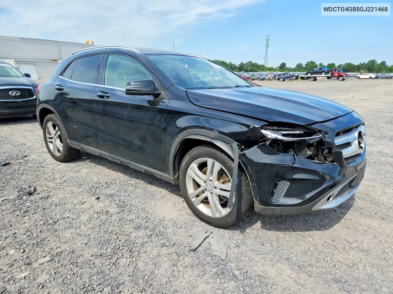 2016 Mercedes-Benz Gla 250 4Matic VIN: WDCTG4GB5GJ221468 Lot: 58792016