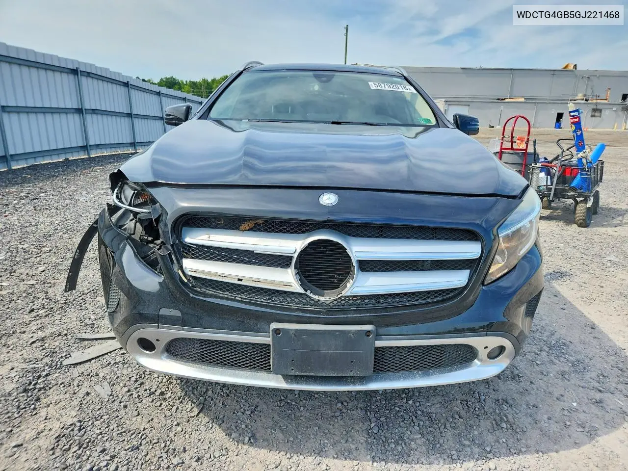 2016 Mercedes-Benz Gla 250 4Matic VIN: WDCTG4GB5GJ221468 Lot: 58792016