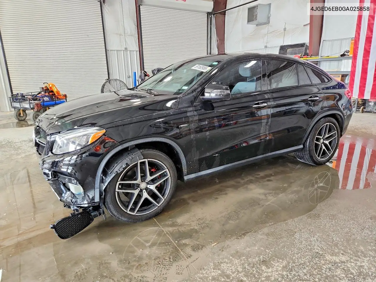 2016 Mercedes-Benz Gle Coupe 450 4Matic VIN: 4JGED6EB0GA025858 Lot: 59160986
