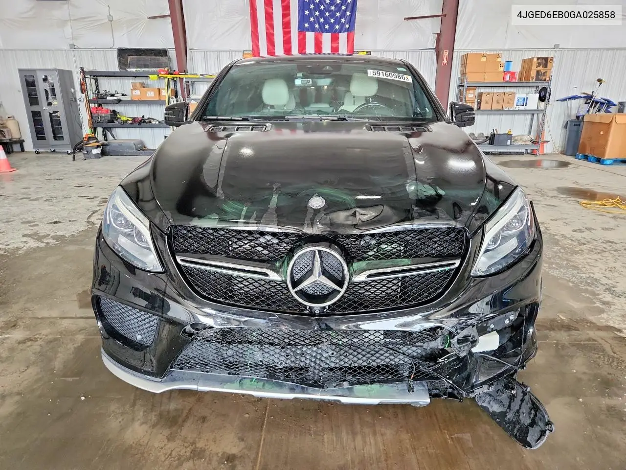 2016 Mercedes-Benz Gle Coupe 450 4Matic VIN: 4JGED6EB0GA025858 Lot: 59160986