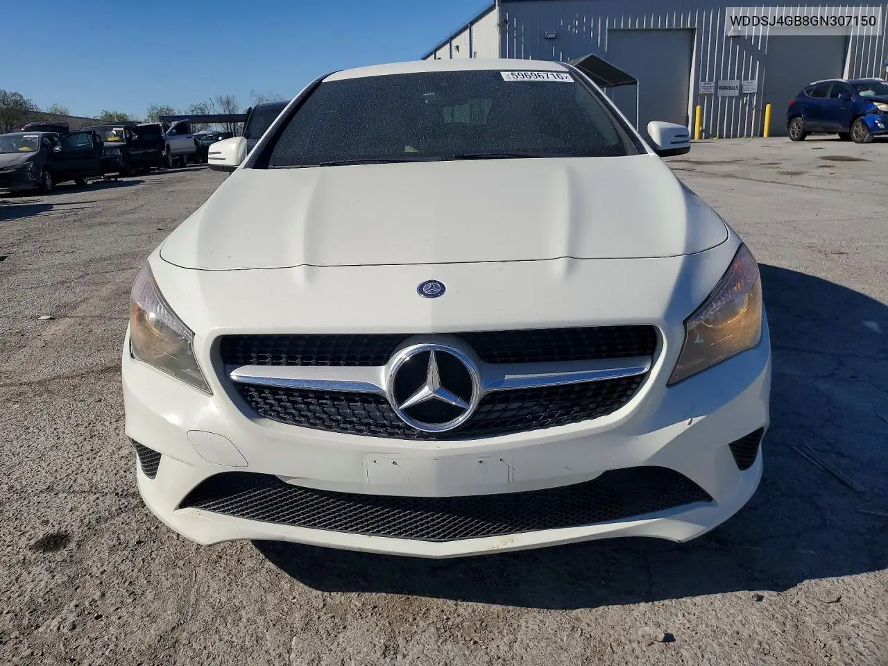 2016 Mercedes-Benz Cla 250 4Matic VIN: WDDSJ4GB8GN307150 Lot: 59696716