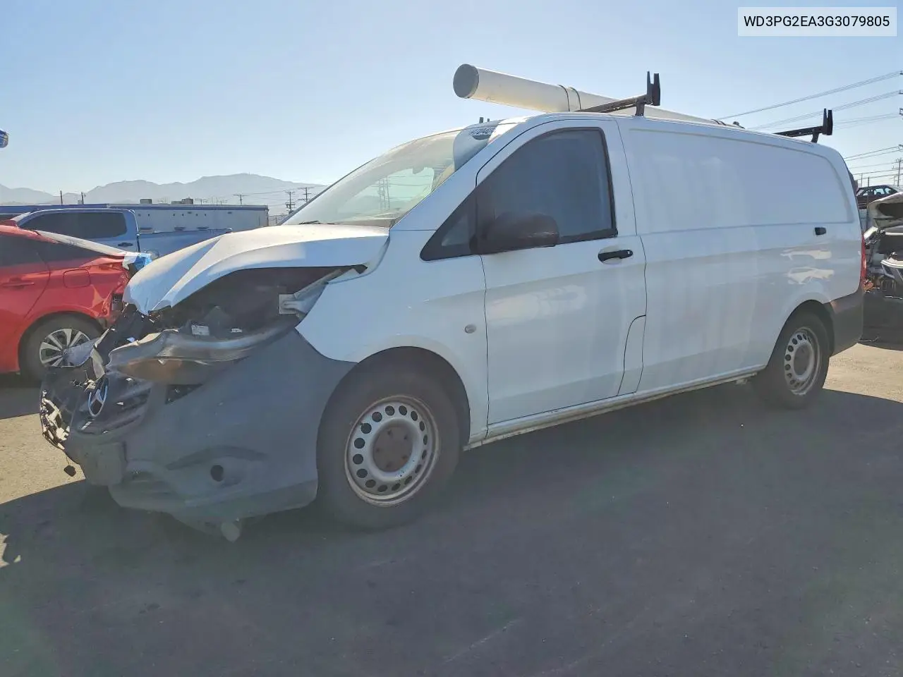 2016 Mercedes-Benz Metris VIN: WD3PG2EA3G3079805 Lot: 59704046