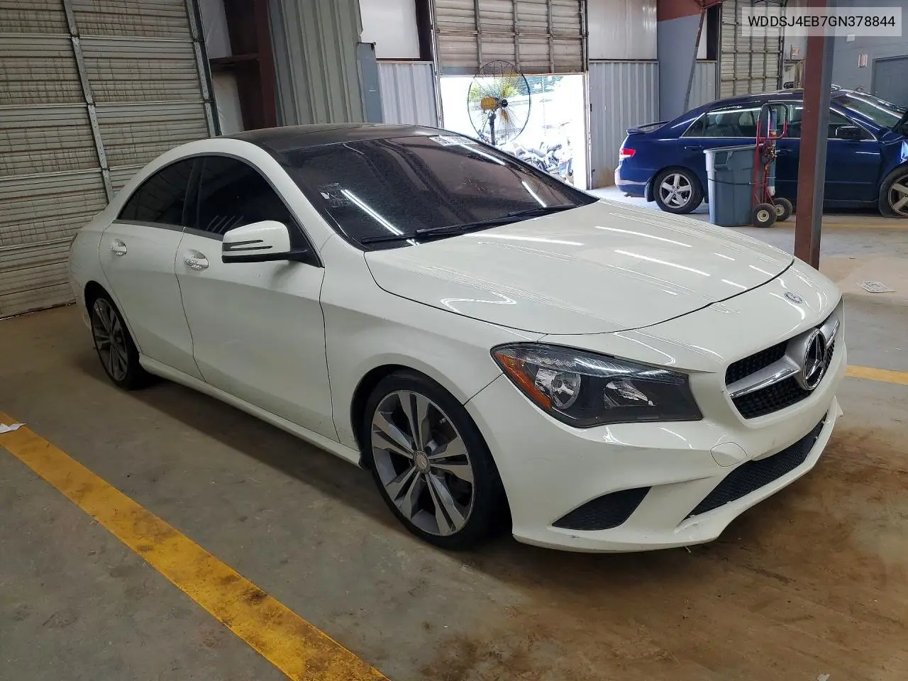 2016 Mercedes-Benz Cla 250 VIN: WDDSJ4EB7GN378844 Lot: 59779726