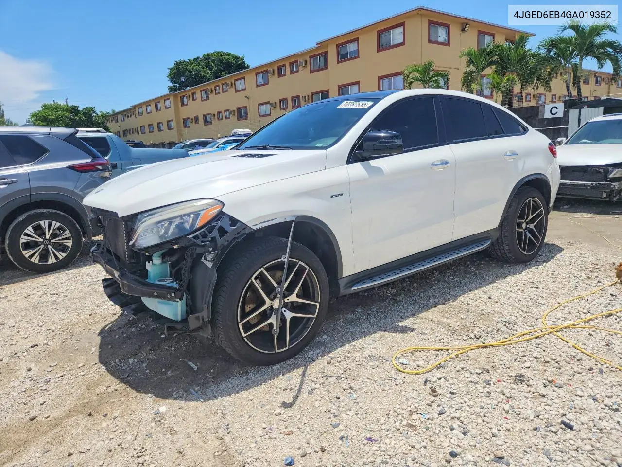 2016 Mercedes-Benz Gle Coupe 450 4Matic VIN: 4JGED6EB4GA019352 Lot: 59782636