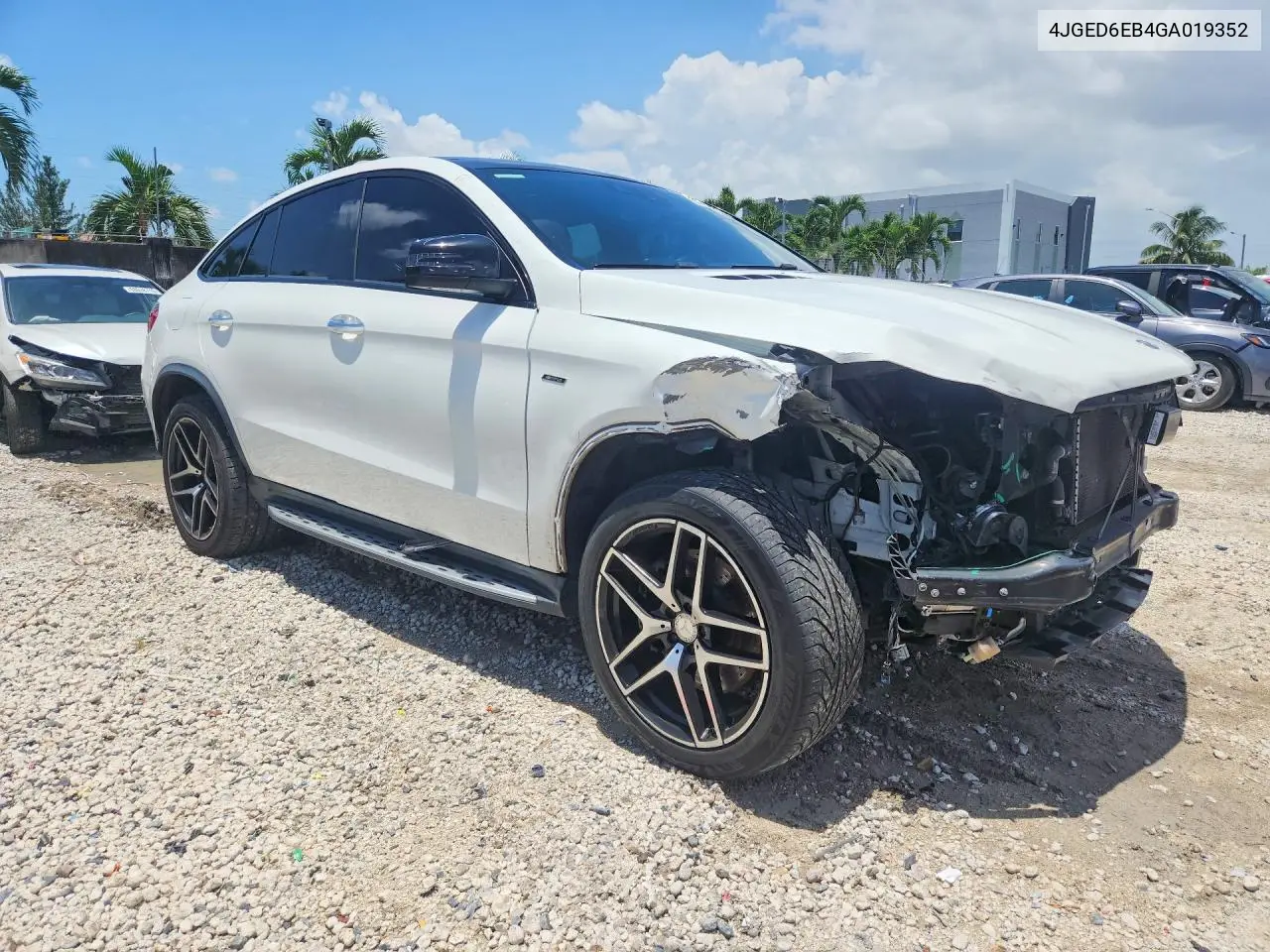 2016 Mercedes-Benz Gle Coupe 450 4Matic VIN: 4JGED6EB4GA019352 Lot: 59782636