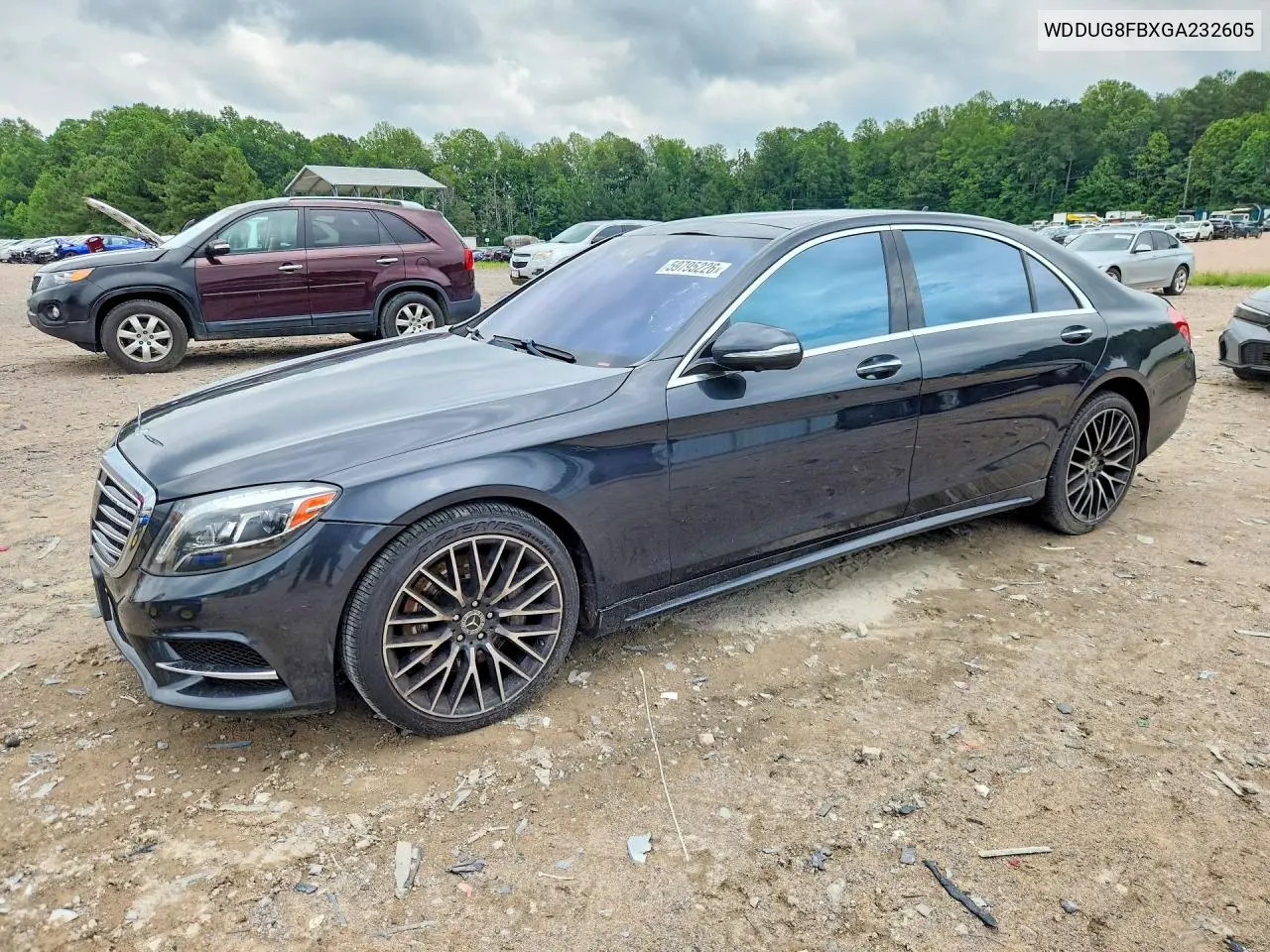 2016 Mercedes-Benz S 550 4Matic VIN: WDDUG8FBXGA232605 Lot: 59795226