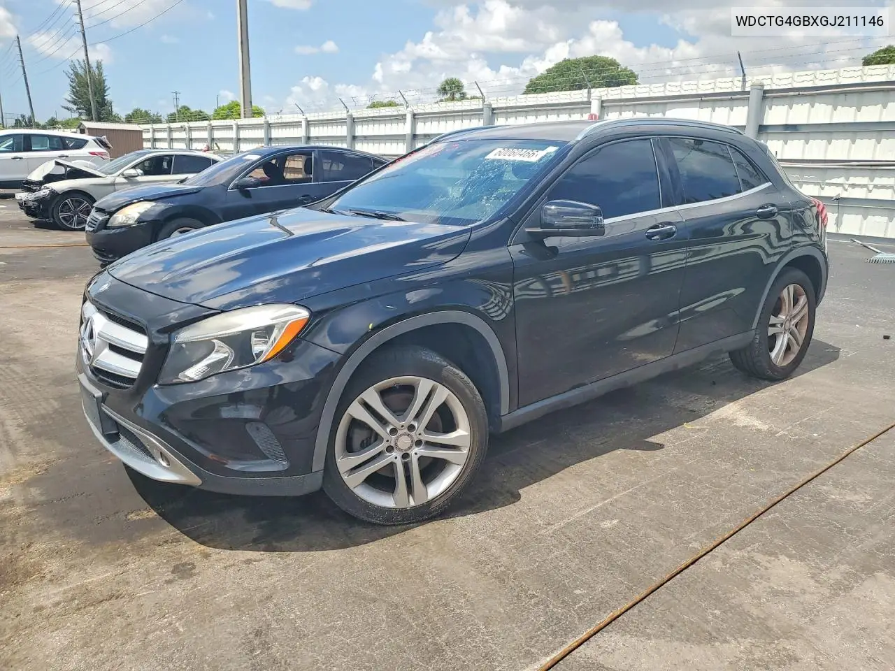 2016 Mercedes-Benz Gla 250 4Matic VIN: WDCTG4GBXGJ211146 Lot: 60060466