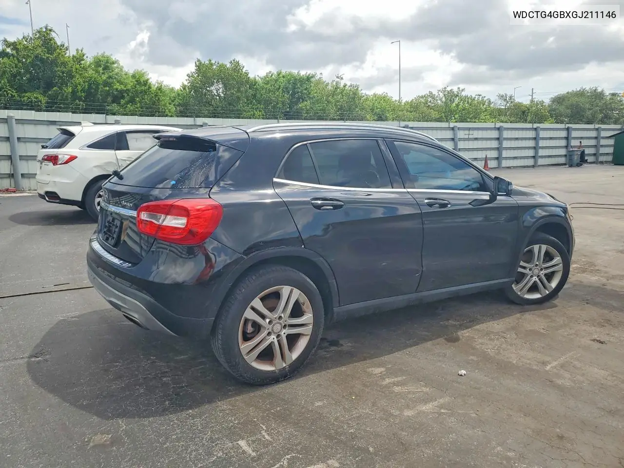 2016 Mercedes-Benz Gla 250 4Matic VIN: WDCTG4GBXGJ211146 Lot: 60060466