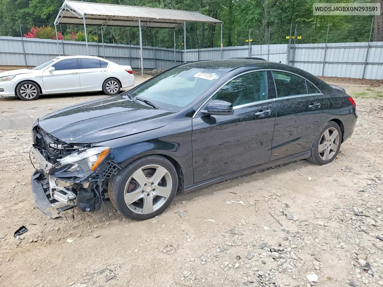 2016 Mercedes-Benz Cla 250 4Matic VIN: WDDSJ4GBXGN293591 Lot: 60114496