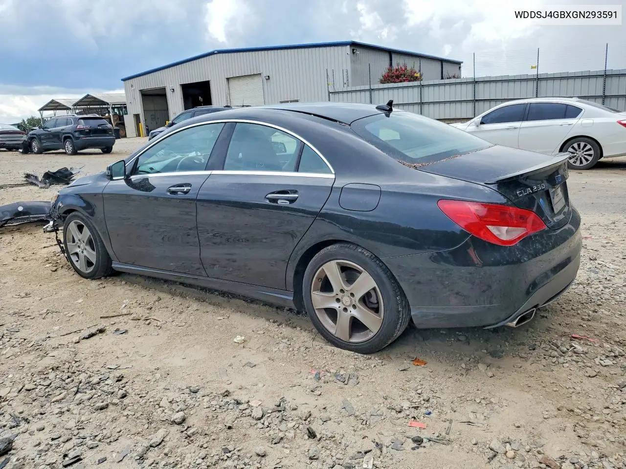 2016 Mercedes-Benz Cla 250 4Matic VIN: WDDSJ4GBXGN293591 Lot: 60114496