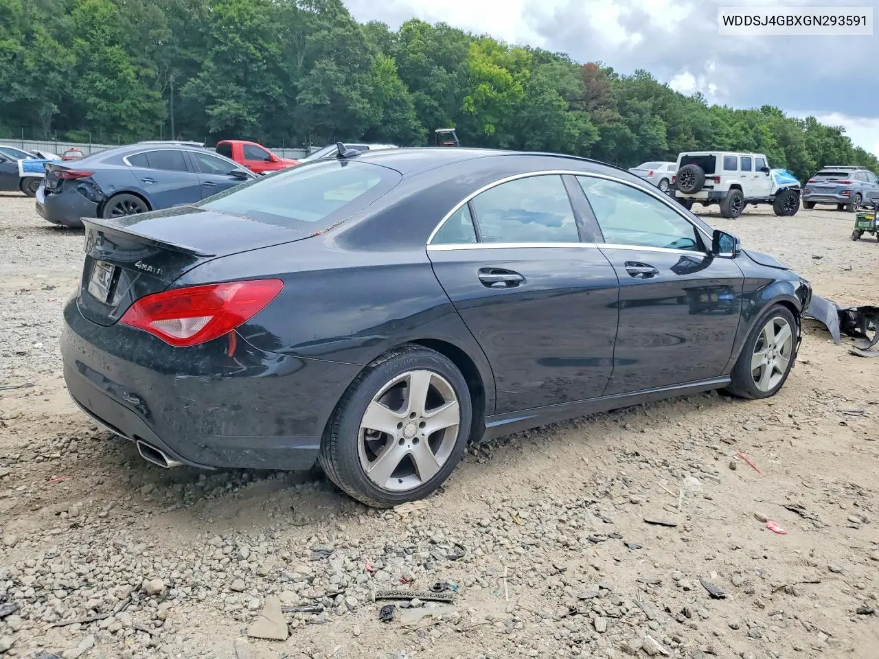 2016 Mercedes-Benz Cla 250 4Matic VIN: WDDSJ4GBXGN293591 Lot: 60114496