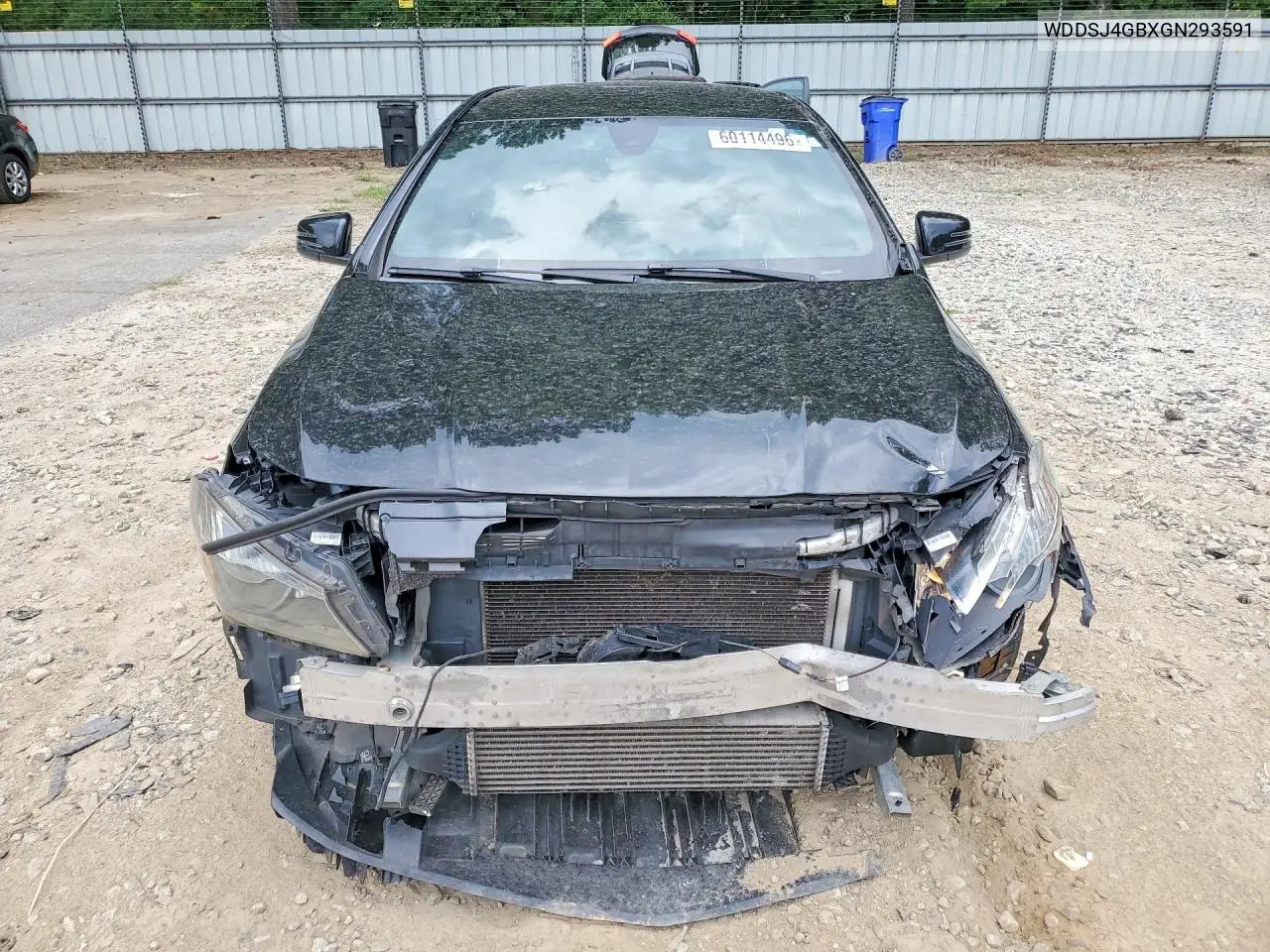 2016 Mercedes-Benz Cla 250 4Matic VIN: WDDSJ4GBXGN293591 Lot: 60114496