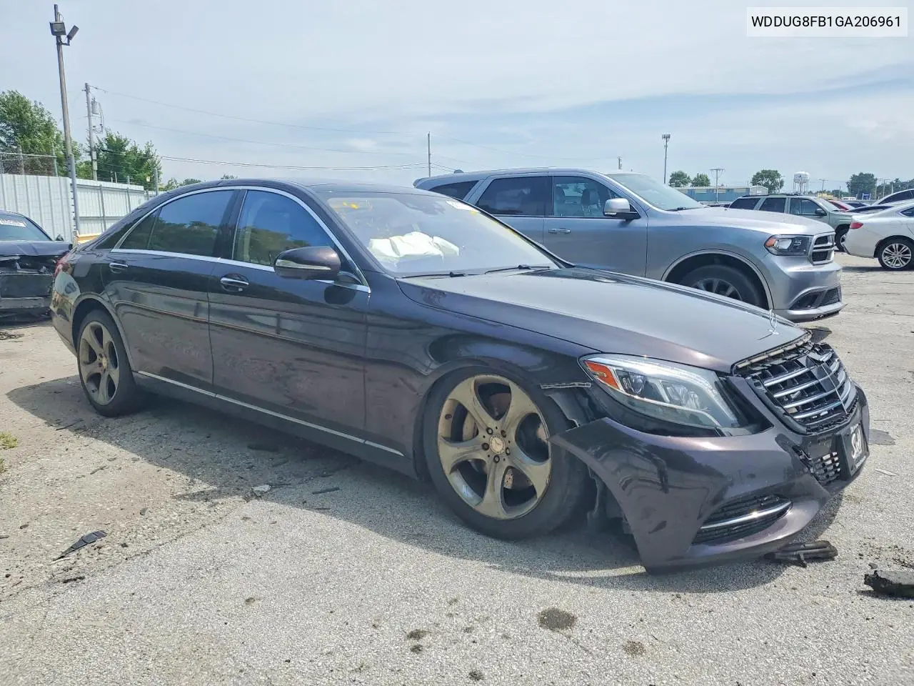 2016 Mercedes-Benz S 550 4Matic VIN: WDDUG8FB1GA206961 Lot: 60127716