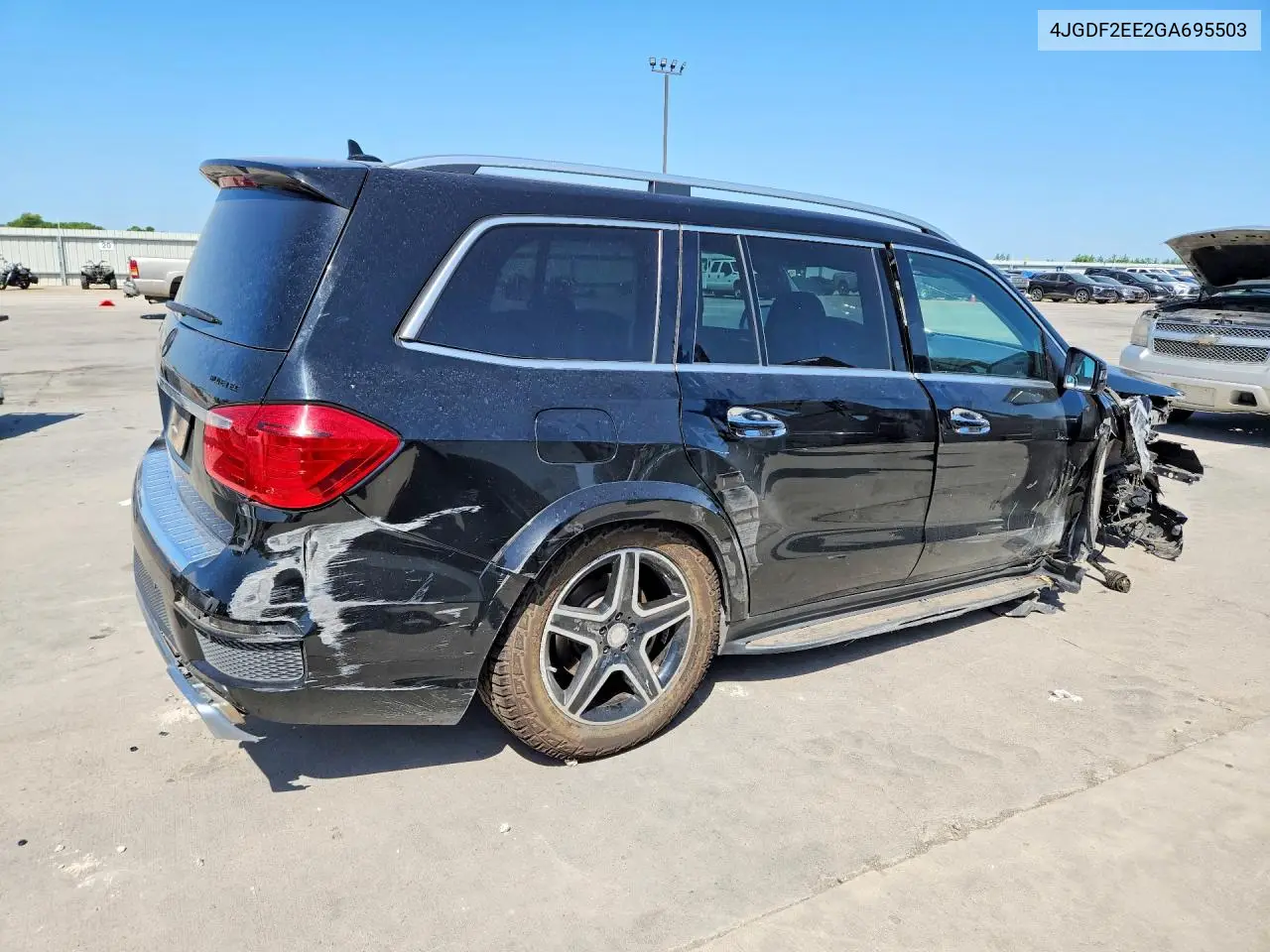 2016 Mercedes-Benz Gl 350 Bluetec VIN: 4JGDF2EE2GA695503 Lot: 60259586