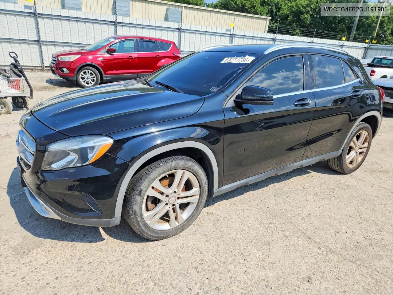 2016 Mercedes-Benz Gla 250 VIN: WDCTG4EB2GJ191901 Lot: 60271736