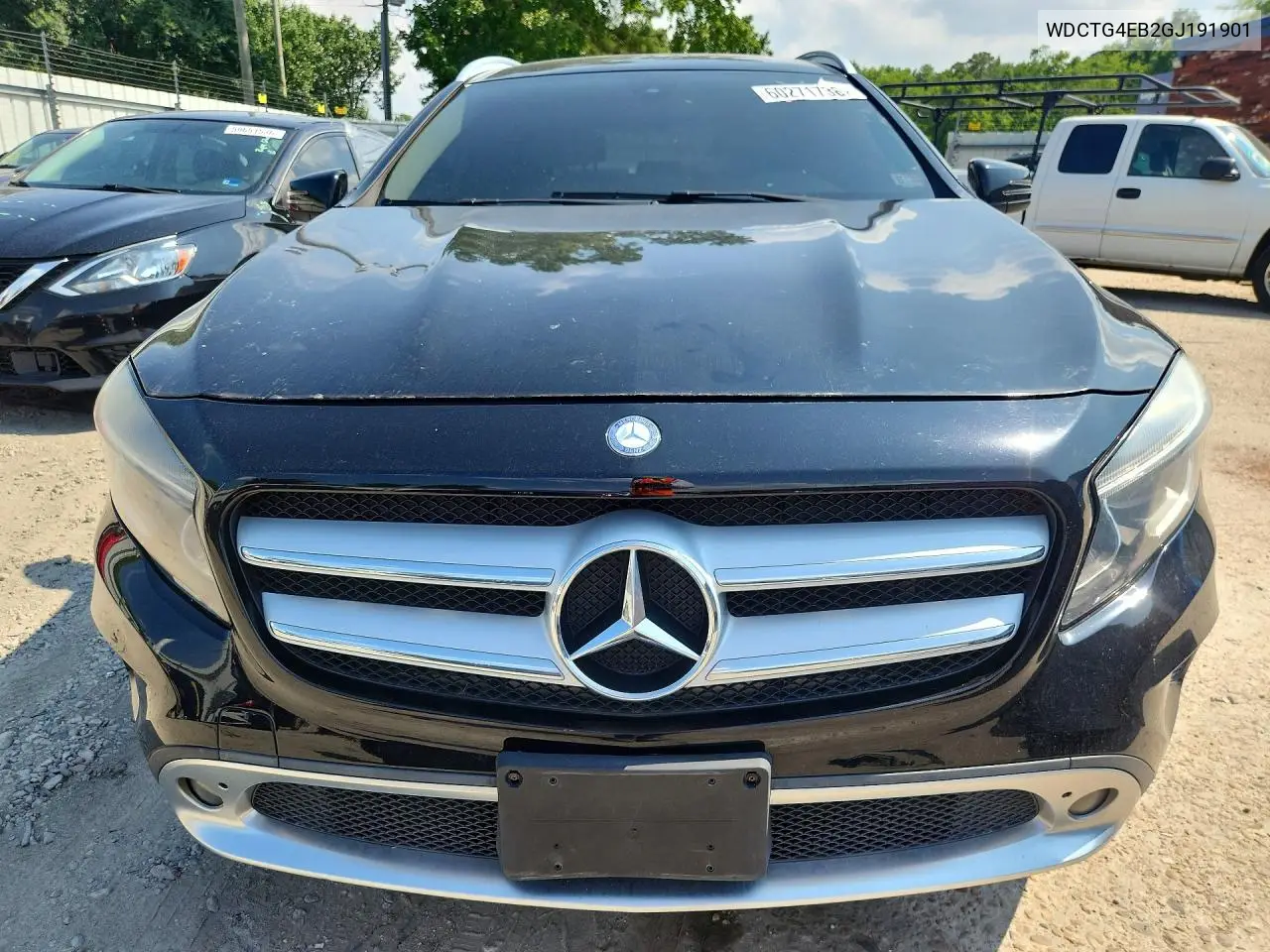 2016 Mercedes-Benz Gla 250 VIN: WDCTG4EB2GJ191901 Lot: 60271736