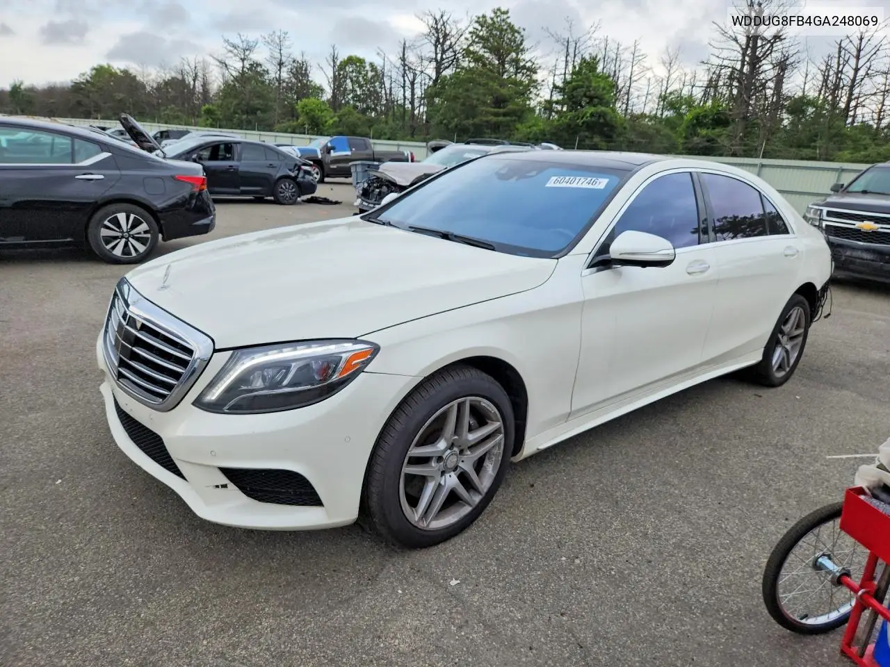 2016 Mercedes-Benz S 550 4Matic VIN: WDDUG8FB4GA248069 Lot: 60401746