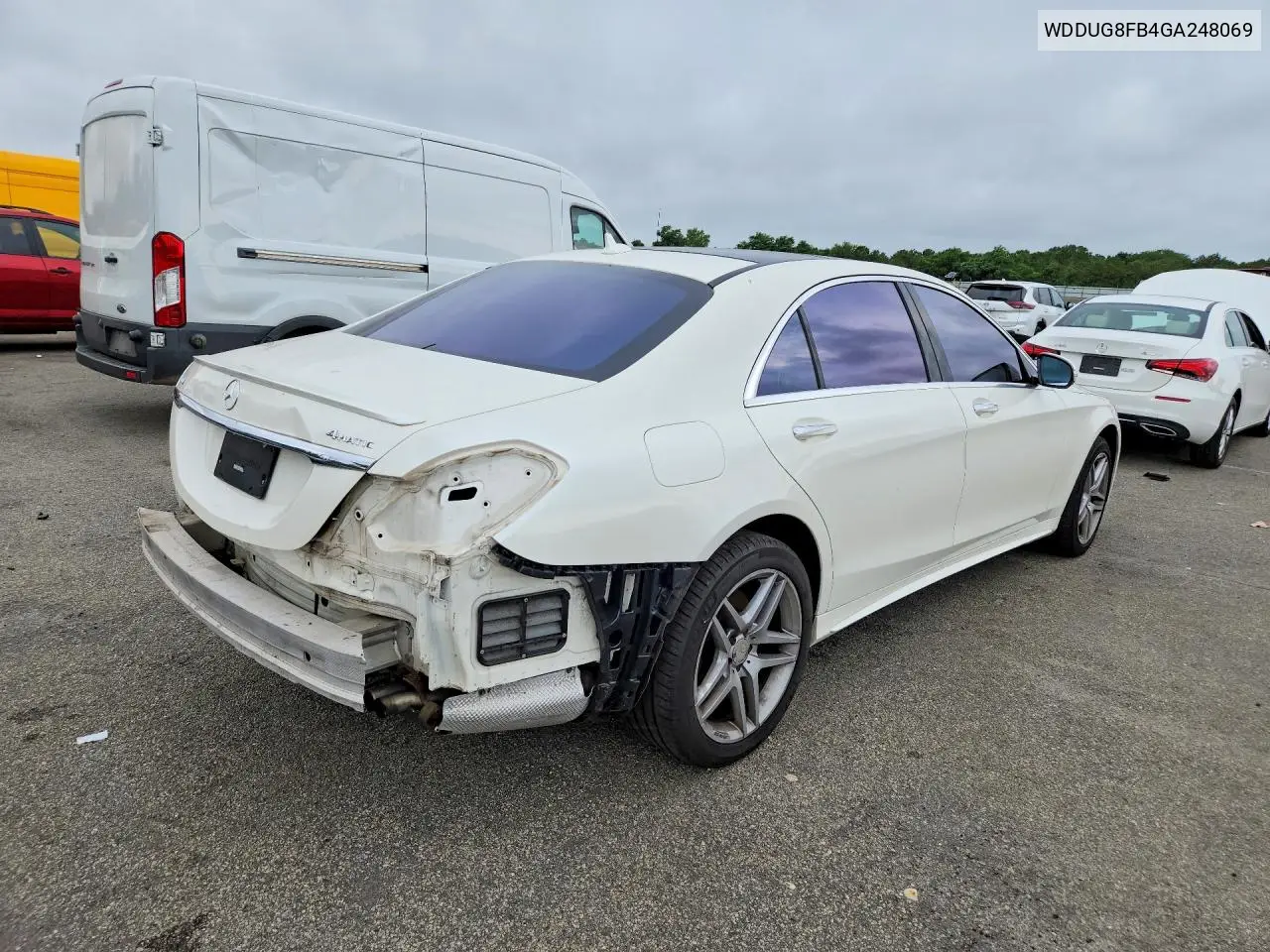 2016 Mercedes-Benz S 550 4Matic VIN: WDDUG8FB4GA248069 Lot: 60401746